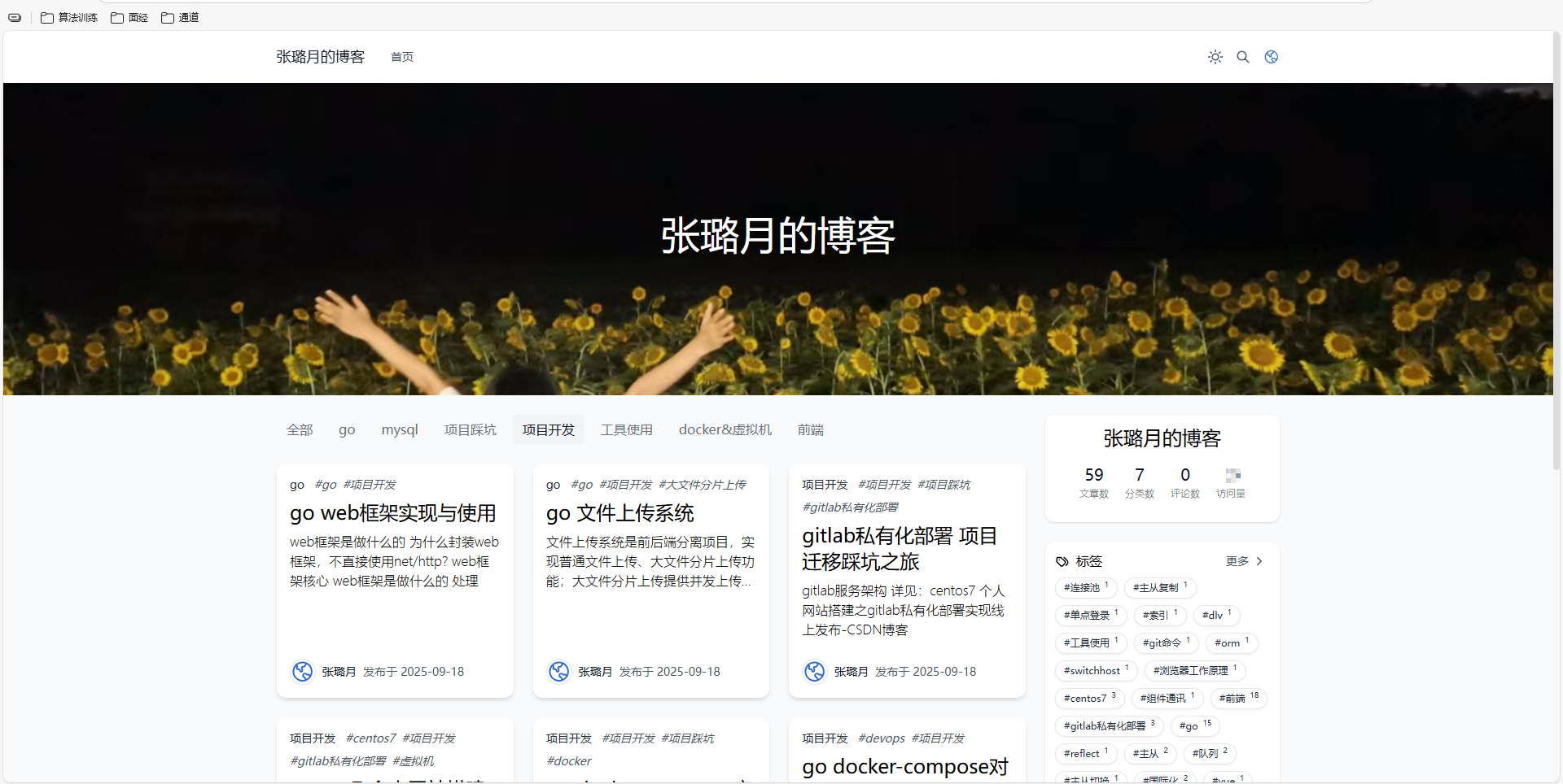 技术博客文章